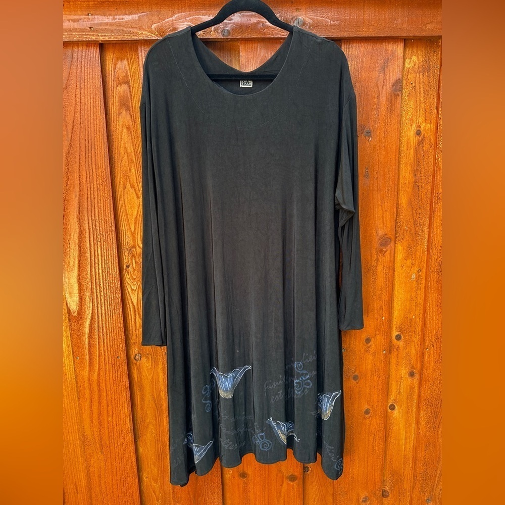 Vintage Blue Fish dress